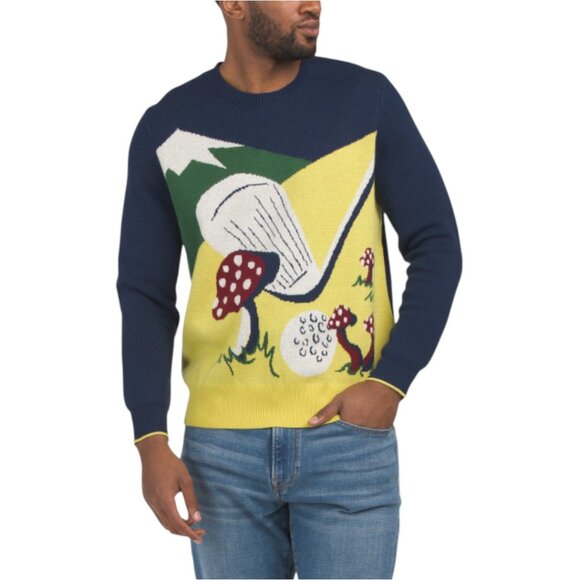 Bonobos Other - BONOBOS Golf Putting Scenic Crew Neck Sweater